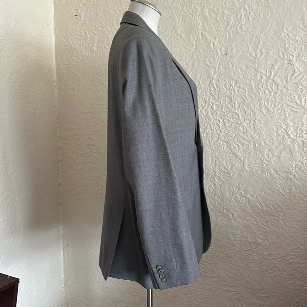 Express Light Gray 2 Button Blazer NWT 40R - Picture 3 of 13